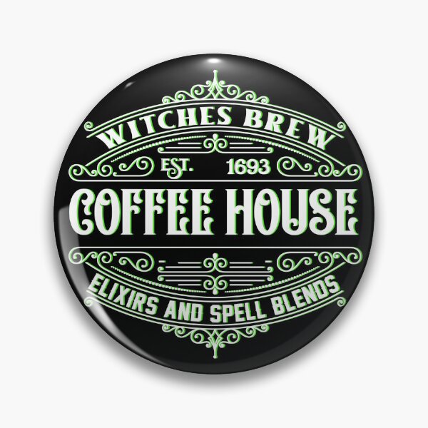 Item preview, Witches Brew Coffee House Green designed and sold by MayRahTee.