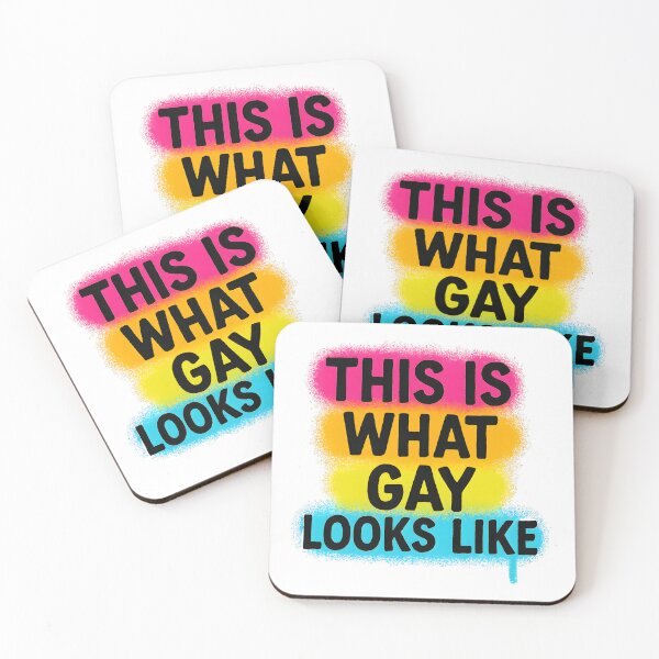 Item preview, This Is What Gay Looks Like – Bold Pride Art designed and sold by Haus Of Sin.
