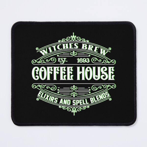 Item preview, Witches Brew Coffee House Green designed and sold by MayRahTee.