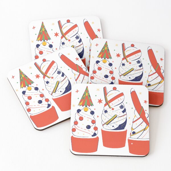 Item preview, Ice Cream Whimsical Celebration Joyful Festive Characters Colorful designed and sold by ART ATTACK ZONE.