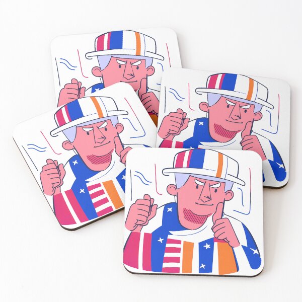 Item preview, American Dad Whimsical Celebration Joyful Festive Characters Colorful designed and sold by ART ATTACK ZONE.