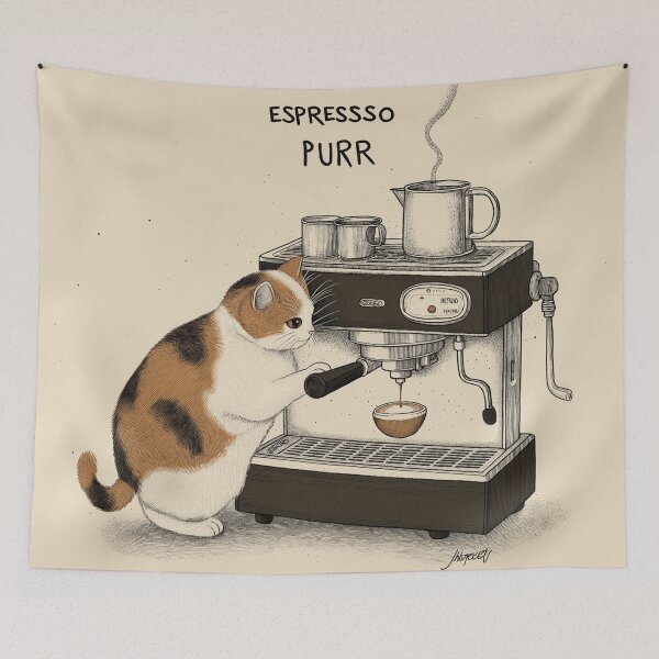 Item preview, Espresso Cat designed and sold by Rtymer.