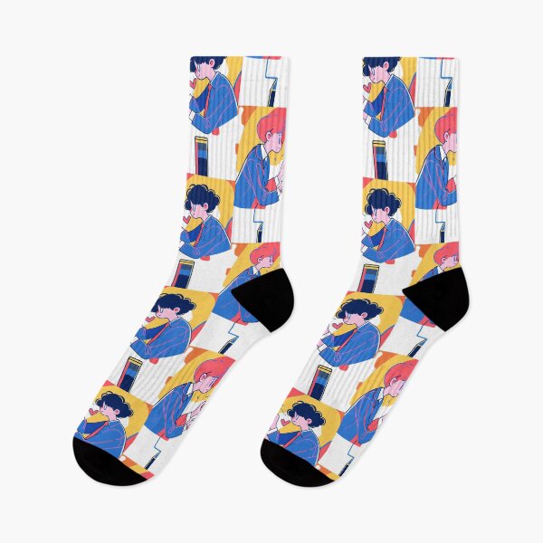 Item preview, Boyfriends Love Whimsical Celebration Joyful Festive Characters Colorful designed and sold by ART ATTACK ZONE.