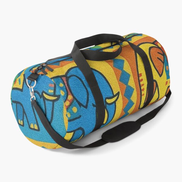 Item preview, Colorful elephant pattern art designed and sold by Sigtrix.