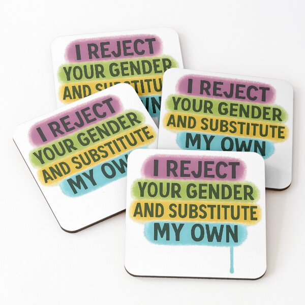 Item preview, I Reject Your Gender and Substitute My Own designed and sold by Haus Of Sin.