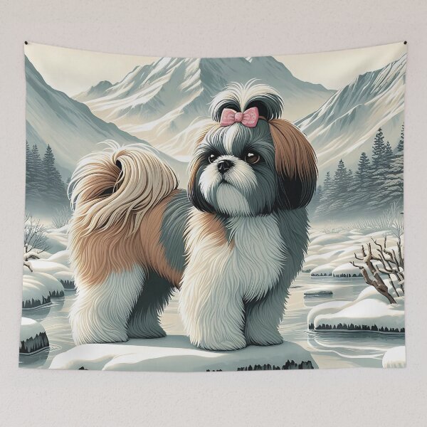 Item preview, Shih Tzu Art #2 | ShihTzu Lovers designed and sold by ksgraphics222.