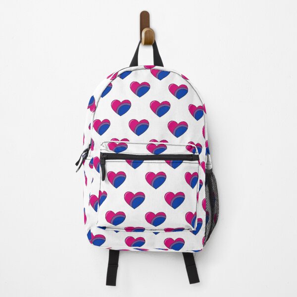 Item preview, Bi Pride Flag Love Hearts designed and sold by Elatedowl.