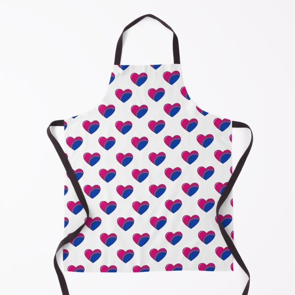 Item preview, Bi Pride Flag Love Hearts designed and sold by Elatedowl.
