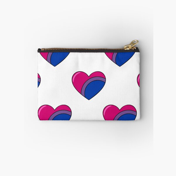 Item preview, Bi Pride Flag Love Hearts designed and sold by Elatedowl.