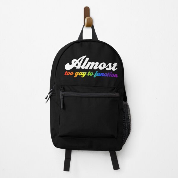Item preview, Almost Too Gay to Function V2 - Half Rainbow designed and sold by sillyjess.