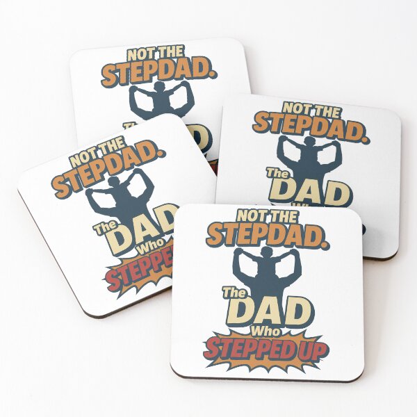 Item preview, Not the Stepdad — The Dad Who Stepped Up | Retro Father's Day T-Shirt designed and sold by TeeTimeTreasure.
