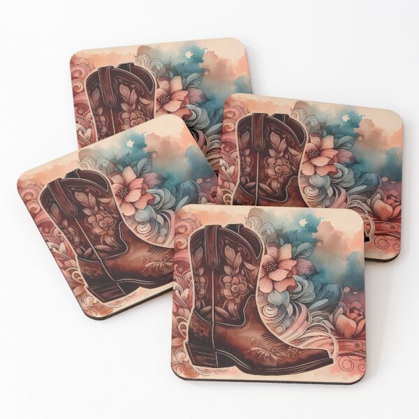 Item preview, Cowboy Boots Floral  designed and sold by GraphicsClub.