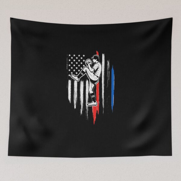 Item preview, Baseball American Flag Pitcher USA Pitching 4th Of July Gift designed and sold by MOHITSALVI.