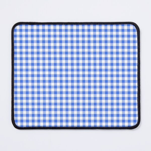 Item preview, Classic Blue and White Gingham designed and sold by Patternfluent.