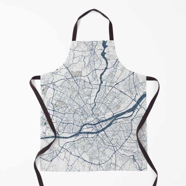 Item preview, Nantes City Map of France - Coastal designed and sold by deMAP.