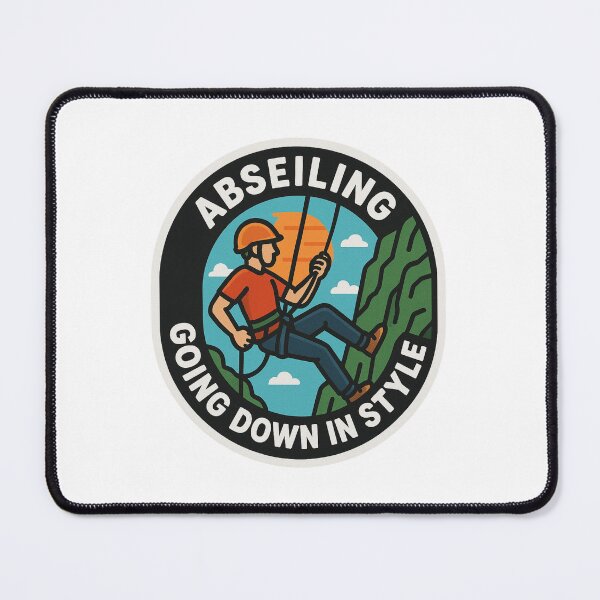 Item preview, abseiling, Going Down in Style! designed and sold by EveStore1.