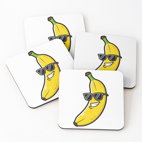 Item preview, Cool & Happy Cartoon Banana designed and sold by Cloud-Riders.