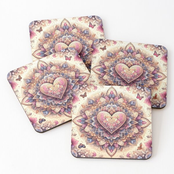Item preview, Cosmic Heart designed and sold by DreamMandalas.