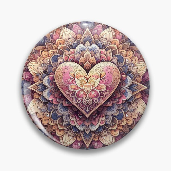 Item preview, Cosmic Heart designed and sold by DreamMandalas.