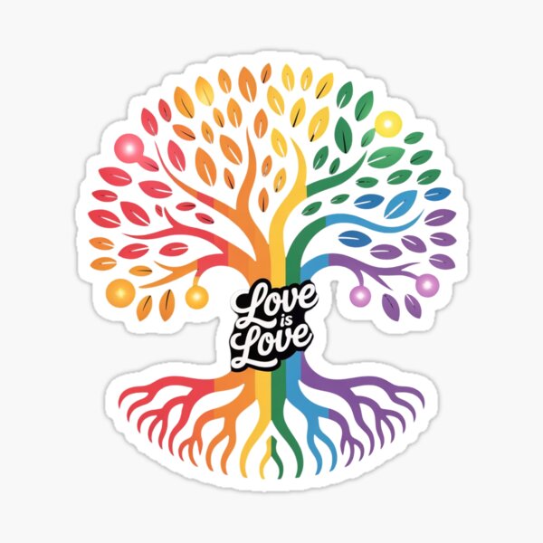 Item preview, Tree Life Rainbow Lgbt designed and sold by Redgiant87x.