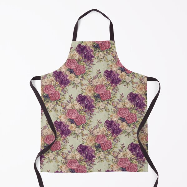Item preview, Antique Flower Bouquet Pattern designed and sold by Designbes.