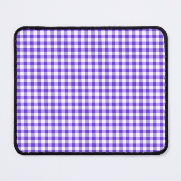 Artikelvorschau, Lila-weißes Gingham-Karo entworfen und verkauft von Patternfluent.