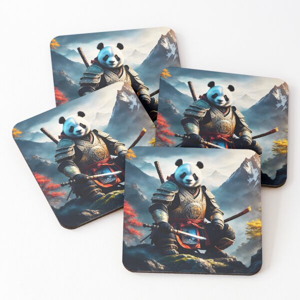 Item preview, Epic Samurai Panda Warrior designed and sold by MOKAdesign.