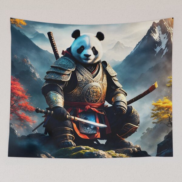 Item preview, Epic Samurai Panda Warrior designed and sold by MOKAdesign.