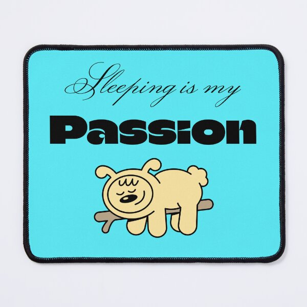 Item preview, Sleeping is my passion designed and sold by Rootelmtees.