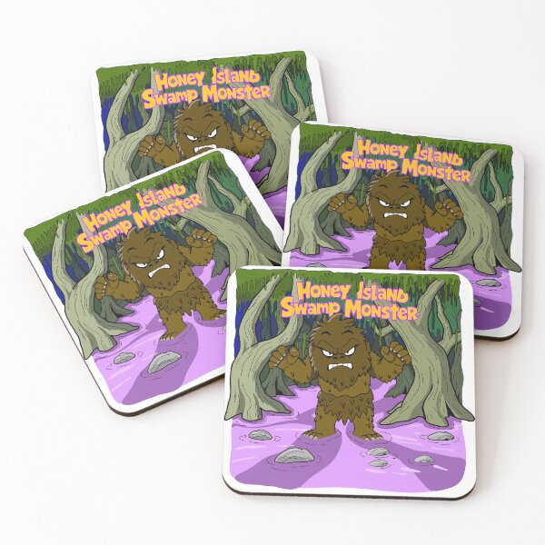 Item preview, The Honey Island Swamp Monster - Ain't He Cute? designed and sold by Really Bad Art.