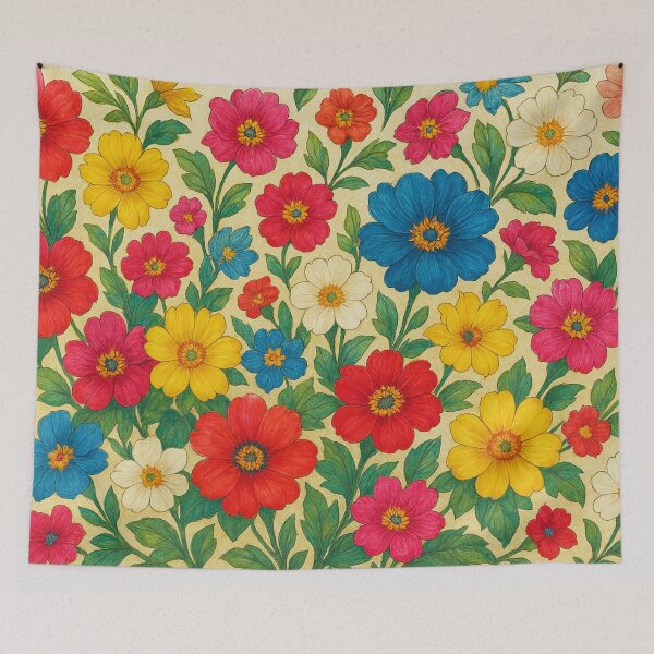 Item preview, Colorful blooming artwork designed and sold by Sigtrix.