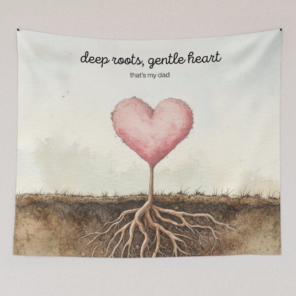 Item preview, Roots of Love: A Father’s Strength designed and sold by QuietHeartArt.