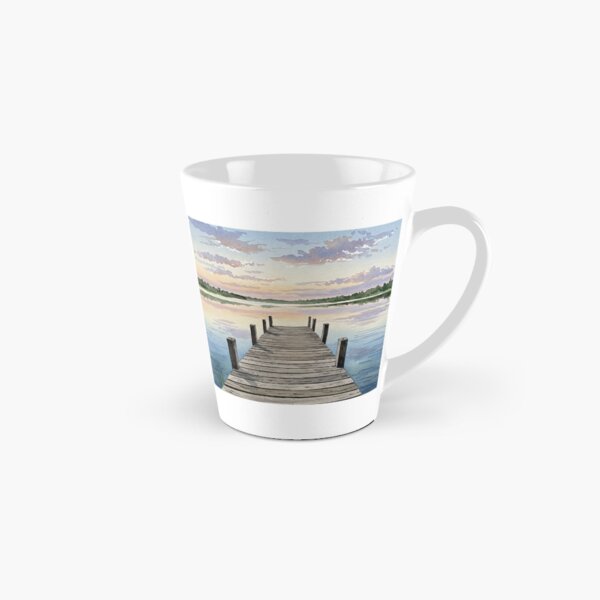 Item preview, Peaceful Lake designed and sold by SpkldDogSticker.