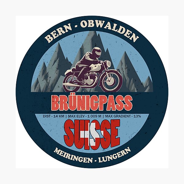 Item preview, Brünigpass, Bern - Obwalden, Switzerland designed and sold by Wanderful-roads.