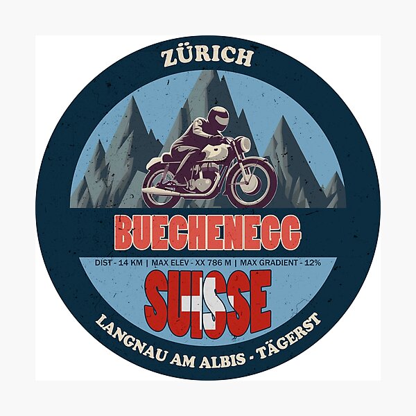 Item preview, Buechenegg Pass, Zürich, Switzerland designed and sold by Wanderful-roads.