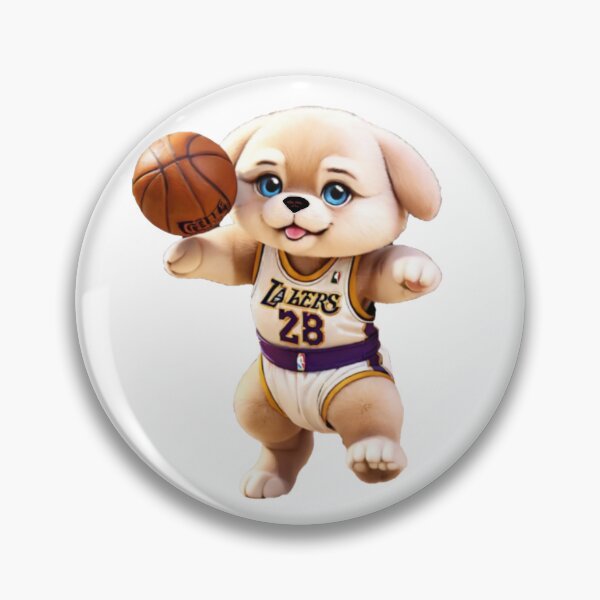 Artikelvorschau, Kleiner Hund Lakers entworfen und verkauft von RAA-Logo-Image.
