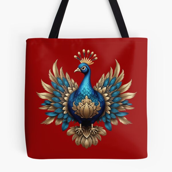 Item preview, GOLDEN BLUE PEACOCK (#990000) designed and sold by Marlon Oseguera.