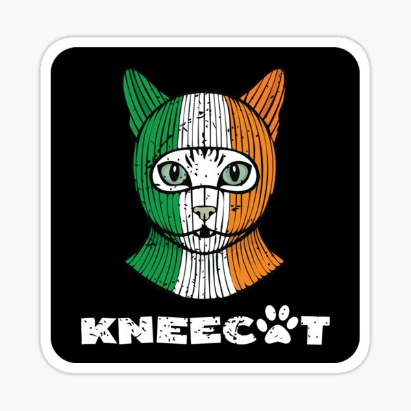 Vista previa del artículo con la obra «KNEECAT», diseñado y vendido por eldram.