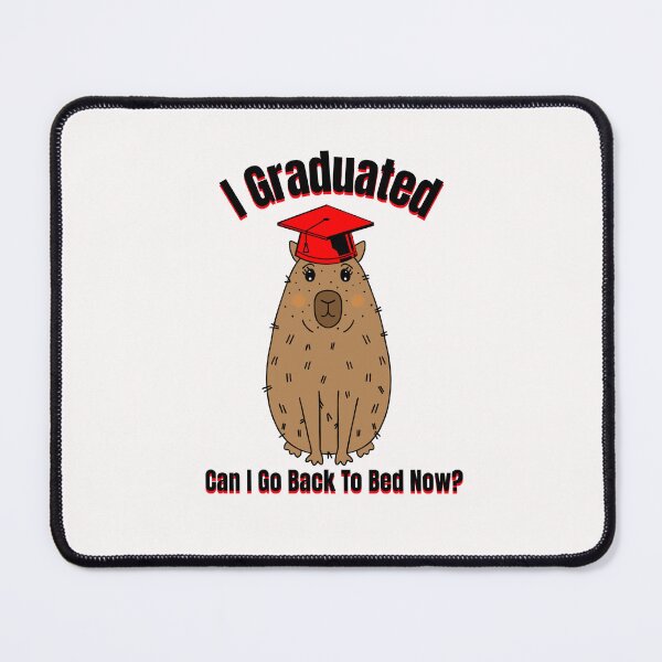 Item preview, Funny High School Graduation Capybara designed and sold by Sartoris Art.