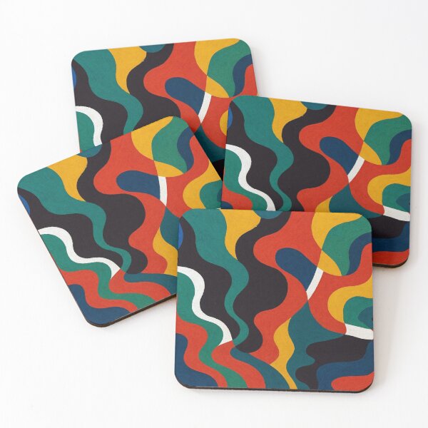 Item preview, Dynamic play of colors of abstract forms designed and sold by Sigtrix.