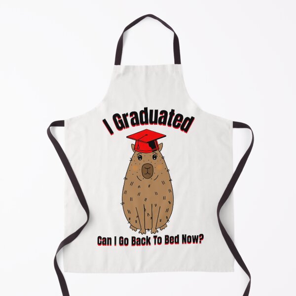 Item preview, Funny High School Graduation Capybara designed and sold by Sartoris Art.