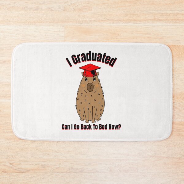 Item preview, Funny High School Graduation Capybara designed and sold by Sartoris Art.
