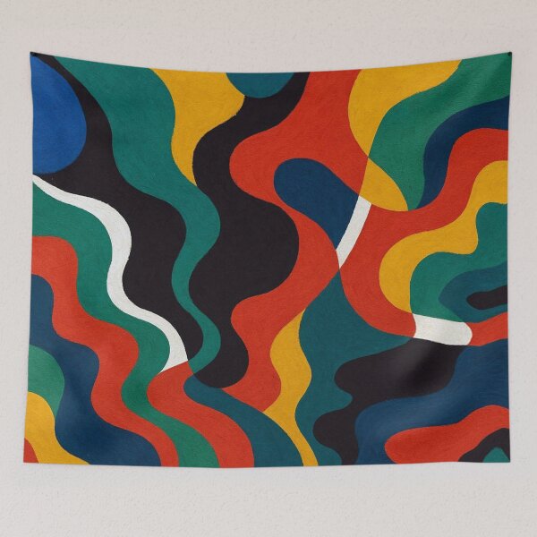 Item preview, Dynamic play of colors of abstract forms designed and sold by Sigtrix.