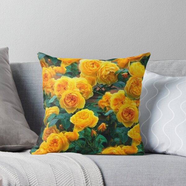 Item preview, SPRING GOLDEN YELLOW  ROSE BUSH designed and sold by sharlesart.