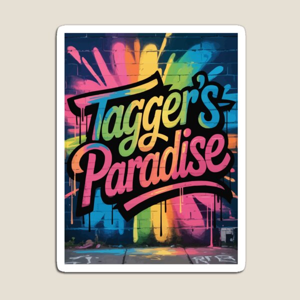 Artikelvorschau, Taggers Paradise Graffiti entworfen und verkauft von Ketique.