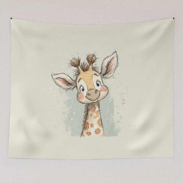 Item preview, Cheerful giraffe designed and sold by valerko26.