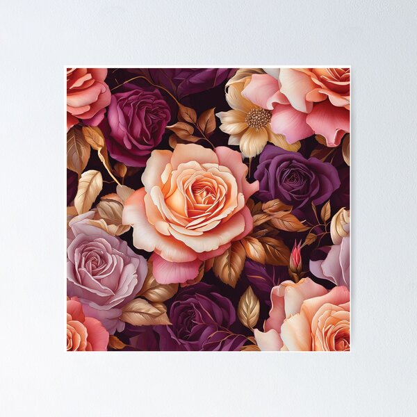 Item preview, Vintage Silk Florals designed and sold by Designbes.