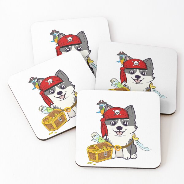 Item preview, Halloween Pirate Husky Dog designed and sold by Pet Station.