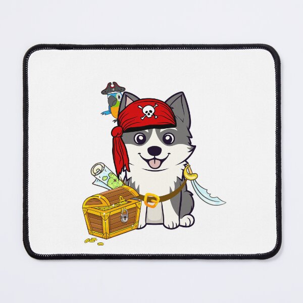 Item preview, Halloween Pirate Husky Dog designed and sold by Pet Station.