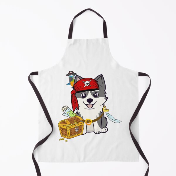Item preview, Halloween Pirate Husky Dog designed and sold by Pet Station.